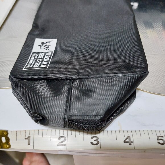 WRWRD Warewareda Black Makeup Cosmetic Bag Pouch Organizer Bag Japan - Picture 5 of 8